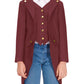 Besserbay Halloween Boy'S Renaissance Steampunk Medieval Wily Wonk Jacket Gothic Retro Tailcoat Burgundy 12 Years