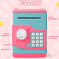 Playsheek Piggy Bank For Girls Boys Large Electronic Money Coin Banks With Password Protection, Automatic Paper Money Scroll Sav