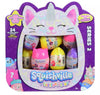 Squishmallows Squishville Mystery Mini Series 2 Plush Assortment Blind Package - Colors And Styles May Vary (3 Pack)
