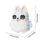 Larcele Animal Series Micro Building Blocks Animal Set, Diy Mini 3D Building Toy Bricks,1682 Pieces Kljm-07 (Fox Cat)