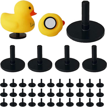 40Pcs Duck Plug - Rubber Duck Mount,Flock Locker Rubber Duck Holder For Jeep Dash And Fixed Display,Gift For Jeep Loverincludes