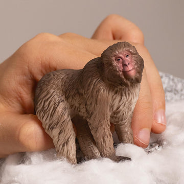Schleich Wild Life New 2024 Wild Animal Toy Japanese Macaque Figurine