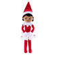 The Elf on the Shelf Plushee Pals Snuggler Girl Dark Skin 12" Plush Toy, Model PPSES