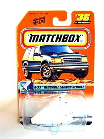 Matchbox #36 1999 X-33 Reusable Launch Vehicle (Space Shuttle)