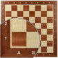 Professional Tournament Wooden Chess Boards, No. 4, 5 And 6-1,75', 2' And 2,25' - Inlay (1.75, Notation)