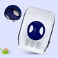 BOffer Baby Pool Float - 3D Police Car Design, Heavy Duty PVC, 31x24x0.54", Blue White, Model HH2025
