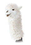Folkmanis Alpaca Stage Puppet, White (2885)