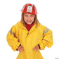 Rhode Island Novelty Child Size Fireman Hat - Red Plastic - 10 1/2 inches - Model RN HAFIREP-12