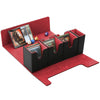 Foteemo Card Deck Box For Mtg, 4 In 1 Commander Deck Box Magic The Gathering Deck Box Trading Card Deck Storage Box Holding 300+