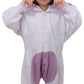 Sazac Kigurumi - Pokemon - Mewtwo - Onesie Jumpsuit Halloween Costume -Kids Size (5-9 Year Old) Purple