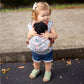 Bebamour Doll Carrier Original Reborn Baby Doll Carrier For Doll Toys Doll Carrier For Girls And Boys (Brown Dog)