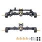 Rcawd Scx24 Upgrades Front Portal Rear Axle Housing & Brass Third Member Housing& Brass Steer Hub Carrier & Portal Gear Housing