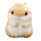 Cuddly Hamster Soft Stuffed Animals Cushion Toy Doll, 4' /10Cm Mouse Plushie Toys Best Birthday Gifts For The Children Kids Baby Toys (Khaki)