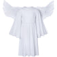Irtysh Kids Angel Costume With Angel Feather Wings Headband Wand Set For Girl'S Halloween Birthday Cosplay(7-8Years)