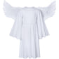 Irtysh Kids Angel Costume With Angel Feather Wings Headband Wand Set For Girl'S Halloween Birthday Cosplay(9-10Years)