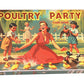 Gamrana Poultry Party Game - Strategy for 2-5 Players, Ages 8+, Gray Green, Model POPA1, Cardstock Material