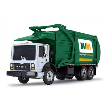 First Gear Mack TerraPro Front Loader Model 80-0354D - White/Green Metal Construction Vehicle