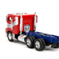 Jada Toys Transformers T7 Optimus Prime Truck 1:32, Red
