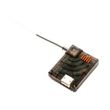 Spektrum DSMX Remote RC Receiver with 2-Way Positionable Antenna & 24'', Extension, Black
