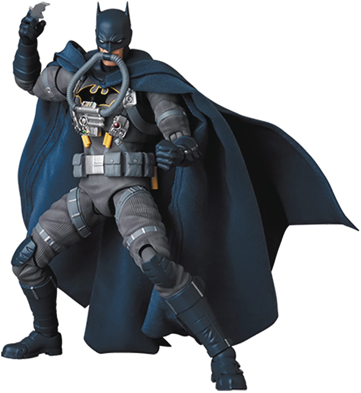 Medicom Dc Comics: Batman Hush: Stealth Jumper Batman Mafex Action Figure, Multicolor