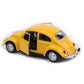 Berry President Classic 1967 Volkswagen Vw Classic Beetle Bug Vintage 1/32 Scale Diecast Metal Pull Back Car Model Toy for Gift/