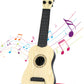 Kids Toy Guitar 6 String,17 Inch Guitar Baby Kids Cute Guitar Rhyme Developmental Musical Instrument Educational Toy For Toddlers