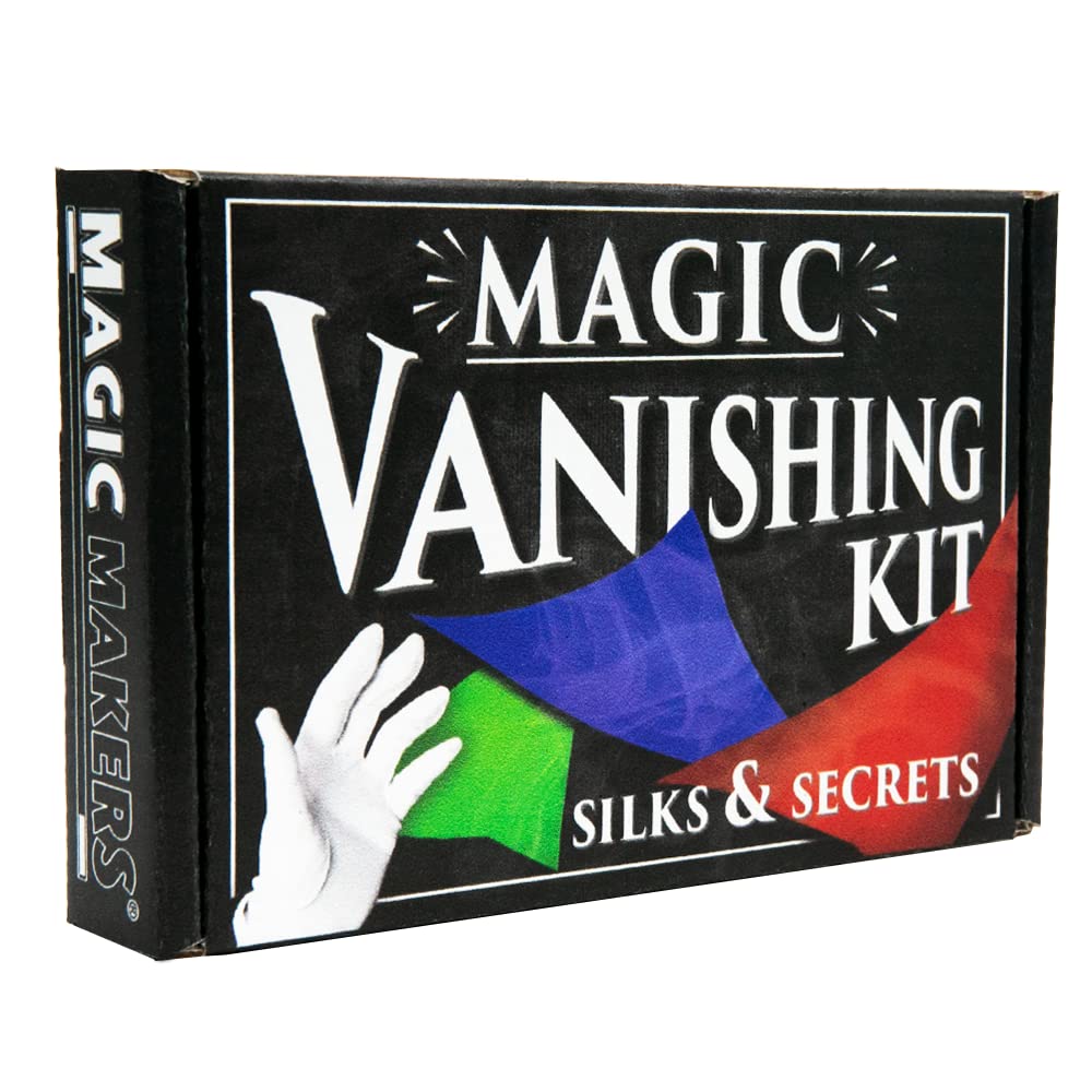 Magic Tricks Vanishing Kit With Silks & Secrets