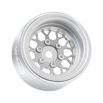 TCRC 4PCS Grade 5 Titanium Wheel Face Aluminum 1.0 Inch Wheel Hubs for 1/24 Axial SCX24 TRX4M FCX24 Redcat Ascent-18 1/18 RC Roc