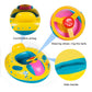Jellydog Toy Baby Swimming Float  Baby Pool Float with Canopy  Inflatable Infant Pool Swimming Boat with Sunshade  Babies Swimming Float  Baby Pool Toy