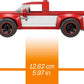 Mega Hot Wheels Building Toy Race Car Playset, 83 Chevy Silverado With 89 Pieces, 1 Micro Action Figure Driver, Red, Kids Age 5+ Years