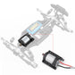 Haiboxing 1/12Th Scale Rc Cars Spare Parts, Remote Control Truck Brushed Motor 390 With Motor Pinion Apply To 903&905 (90125&901