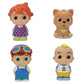 Cocomelon 4 Figure Pack - Jj & Family Figure Set - Family And Friends - Includes Jj, Yoyo, Tomtom, And Bingo The Dog - Toys For Kids, Infants And Preschoolers