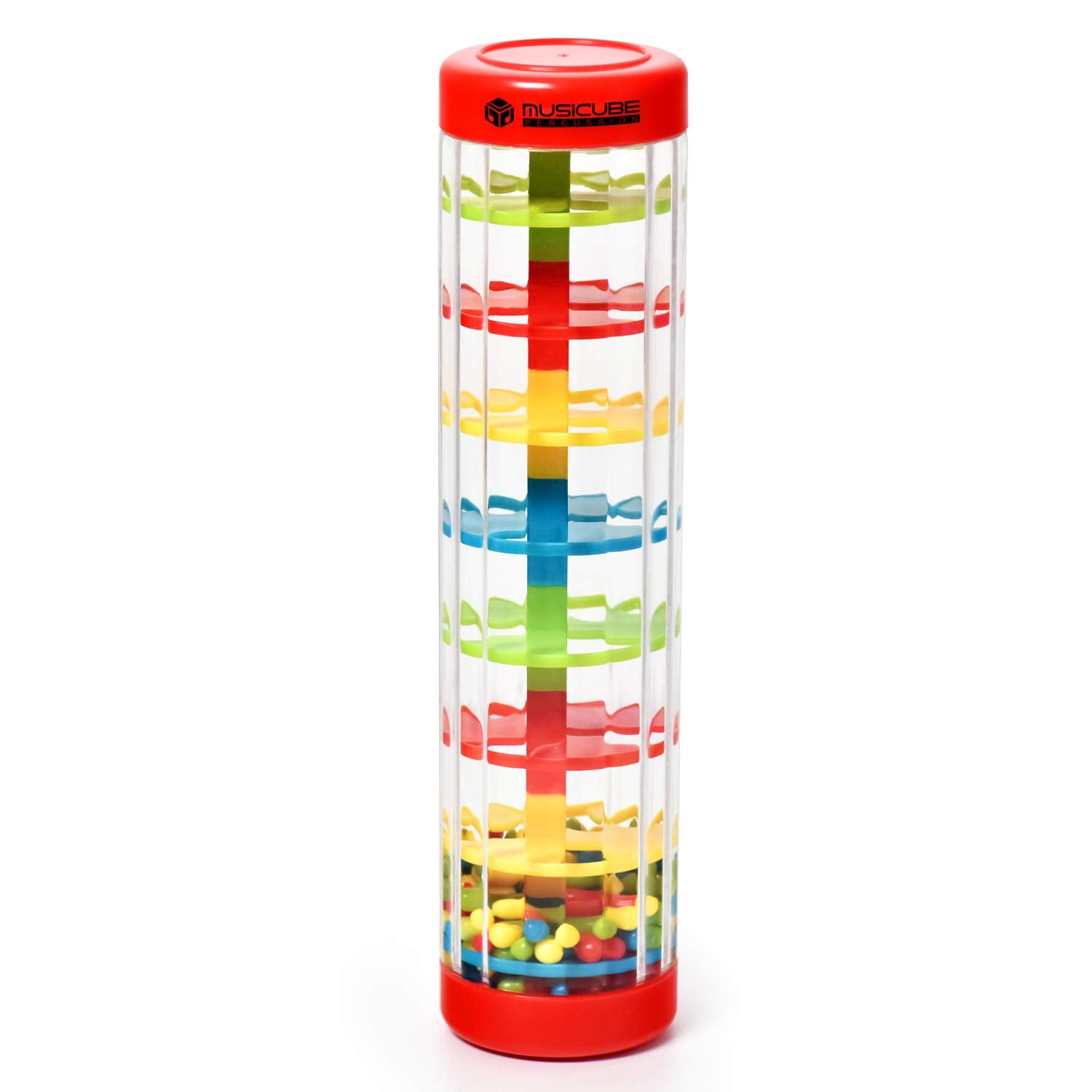 Musicube Rainmaker 8 Inch Mini Rainstick For Babies Tube Rain Stick Raindrop Sound Baby Rattle Shaker Music Sensory Auditory Ins
