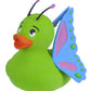 Wild Republic Rubber Duck, Butterfly, Gift For Kids, Great Gift For Kids And Adults, 4 Inches