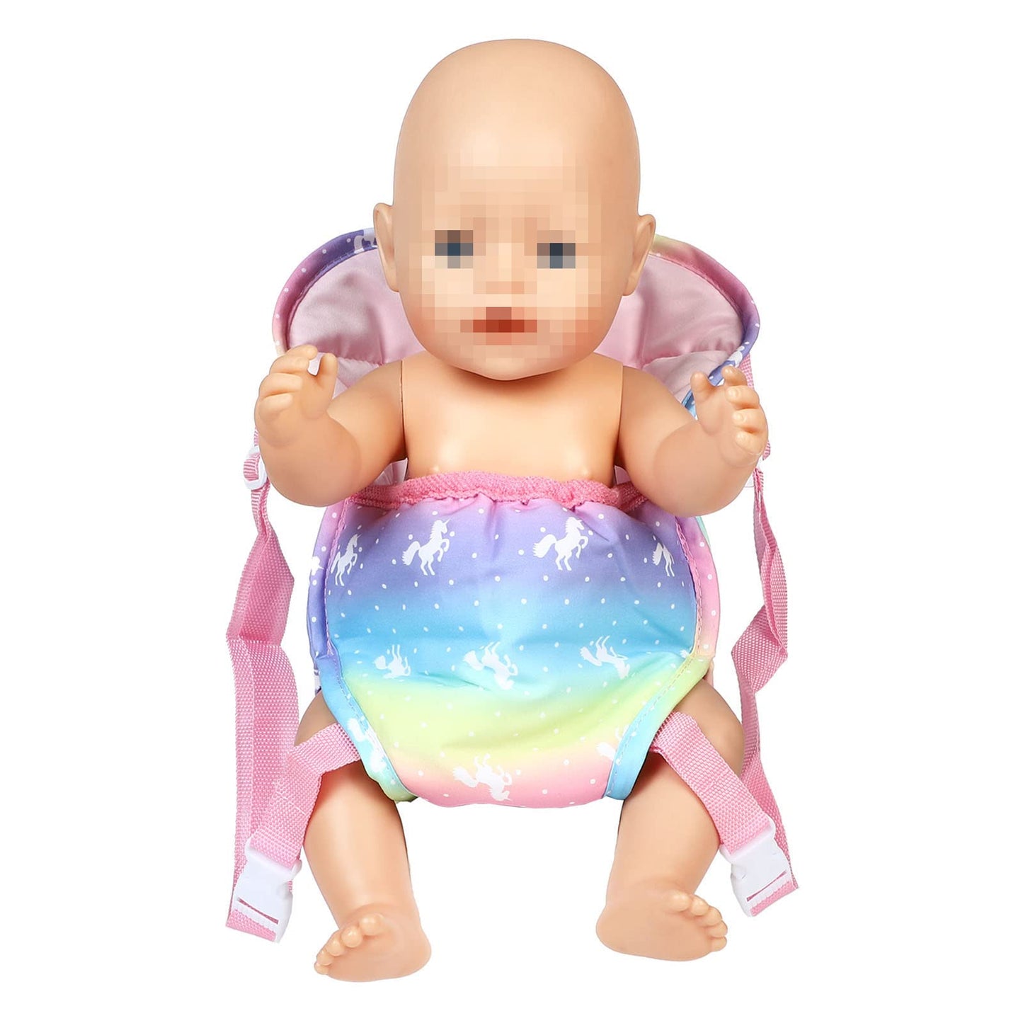 Sotogo Baby Doll Carrier Doll Backpack Carrier For American Doll 15 Inch To 18 Inch Dolls