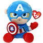 Ty Beanie Babies Captain America (Soft Body) - 6'