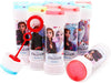 Toyland Pack Of 12 Frozen Bubbles With Wands, 2Fl Oz Solution & Novelty Maze Lid - Pocket Money & Party Bag Toys