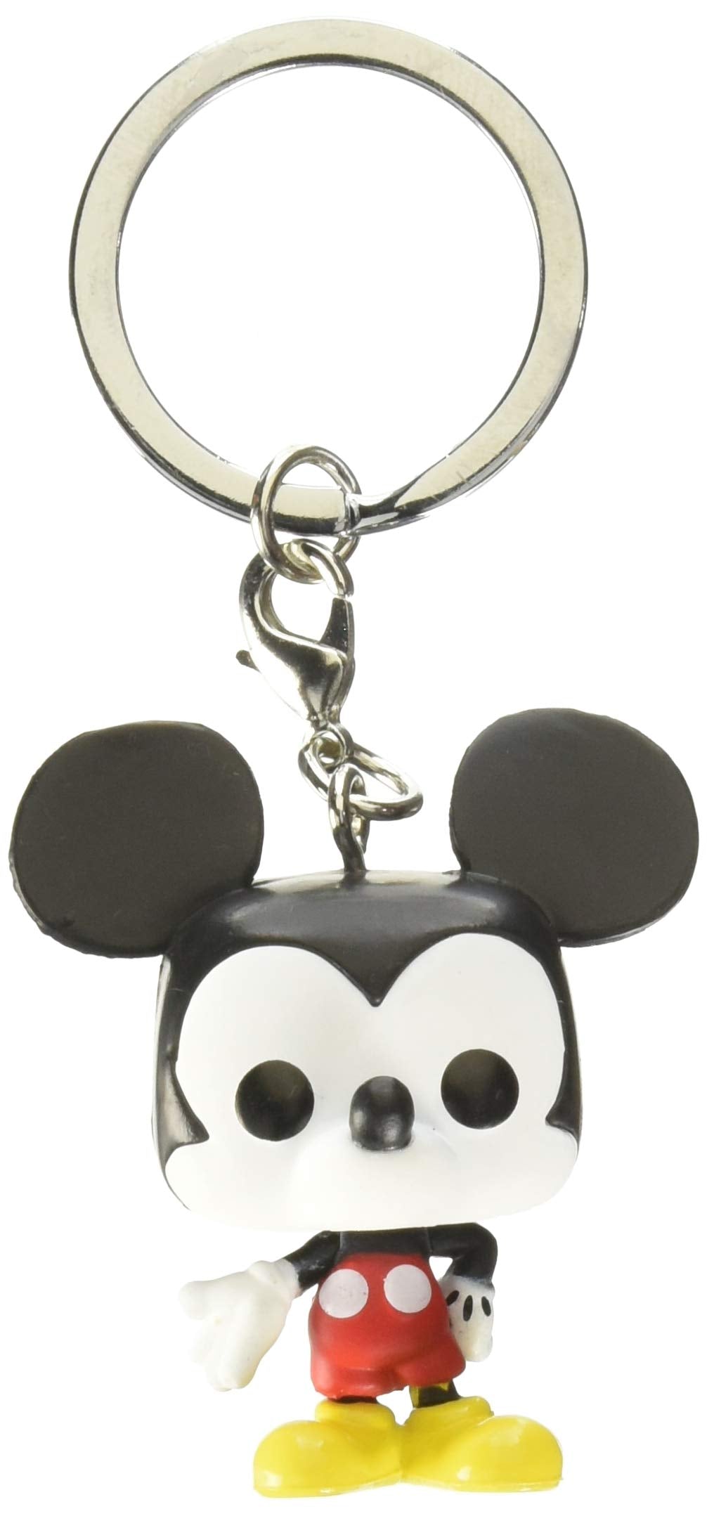 Funko Pop Keychain: Mickey Mouse - Mickey (New Pose) Collectible Figure, Multicolor