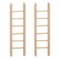 Ipetboom Mini Wooden Step Ladder, 2Pcs 1: 12 Miniature Doll House Furniture Ladder Diy Craft Accessories For Landscape Dollhouse