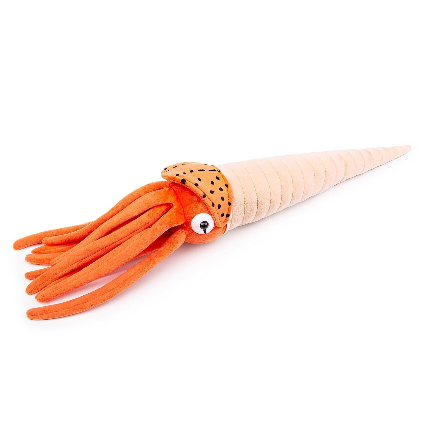 Realistic Cambrian Ancient Organism Cameroceras Plush Toy - Simulation 19'' Lifelike Cambrian Sea Creature Cameroceras Stuffed A