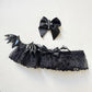 Jrelecs Clothes For Labubu Series 17Cm Dolls Strap Skirt & Hair Decorations For 17Cm Dolls - Premium Collector'S Adjustable Outf