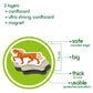 21 Fridge Magnets For Toddlers Magdum - Farm Family Kids Magnets For Fridge - Toddler Magnets For Refrigerator - Magnetic Animal