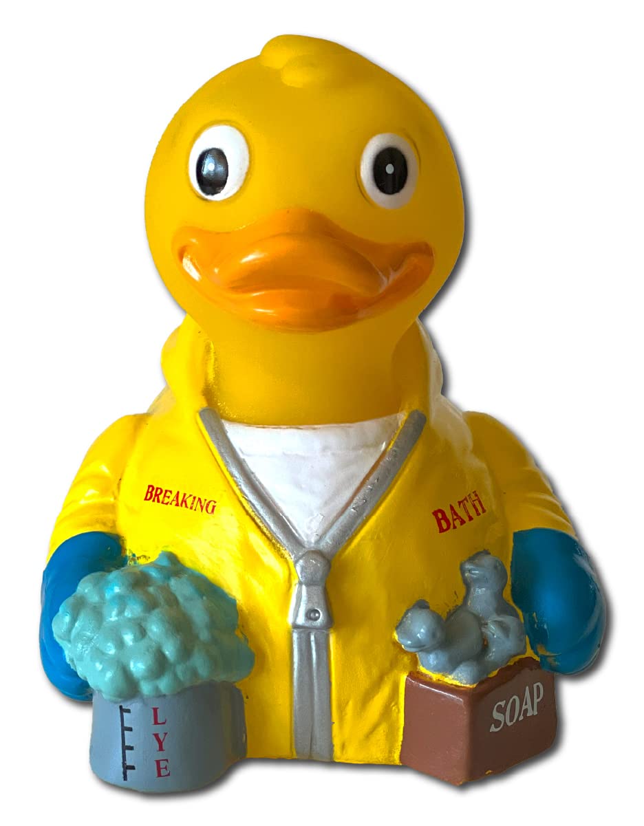 CelebriDucks - Breaking Bath - Floating Rubber Ducks - Collectible Bath Toy Gift for Kids & Adults of All Ages