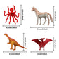 36 Small Animal Figurines Learning & Education Toys, Plastic Realistic Dinosaur Zoo Jungle Safari Sea Ocean Animal Figures, Preschool Learning Activities Matching Game Science Toys