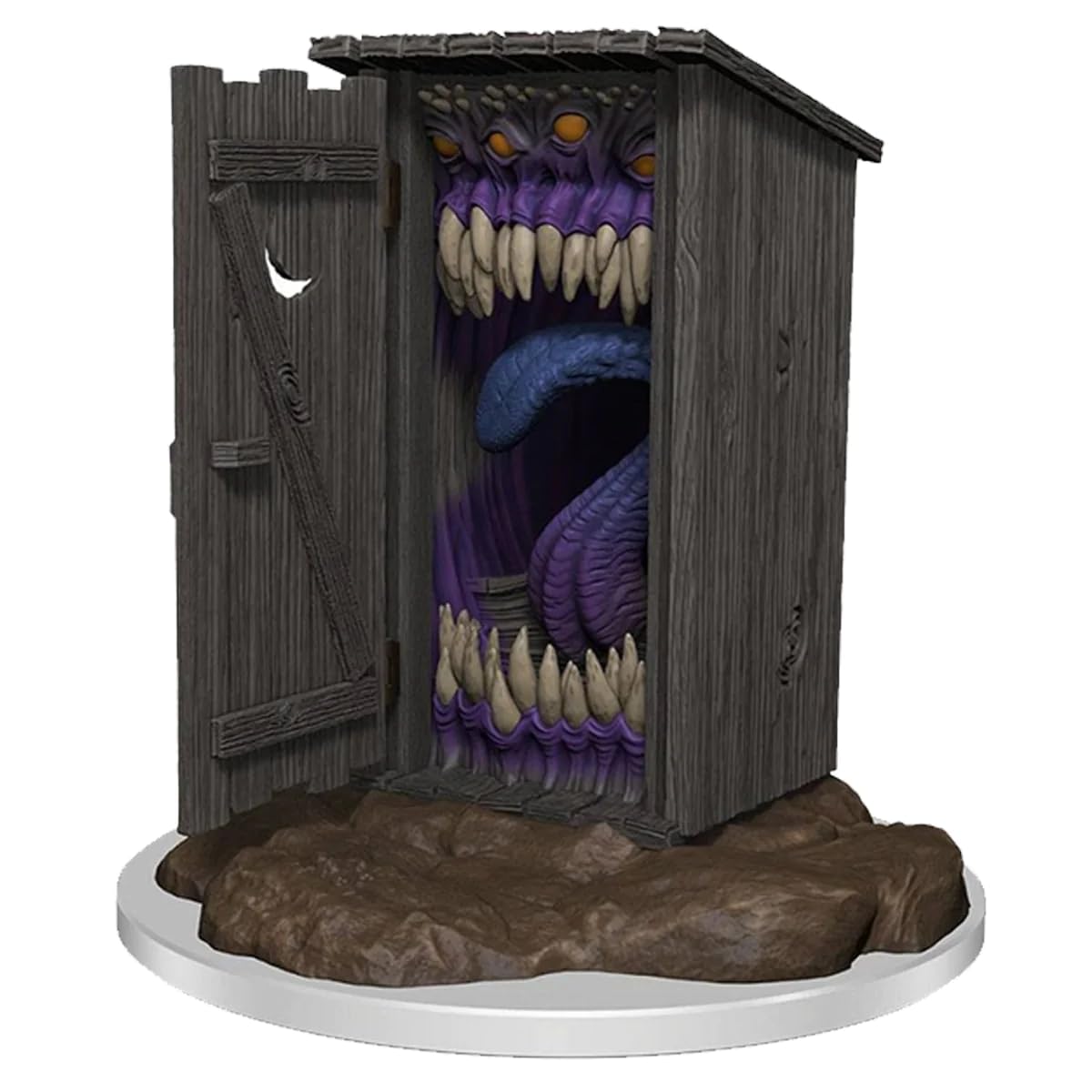 WizKids D&D Nolzur's Marvelous Unpainted Miniatures Giant Mimic, Gray, Plastic, Model 634482904886