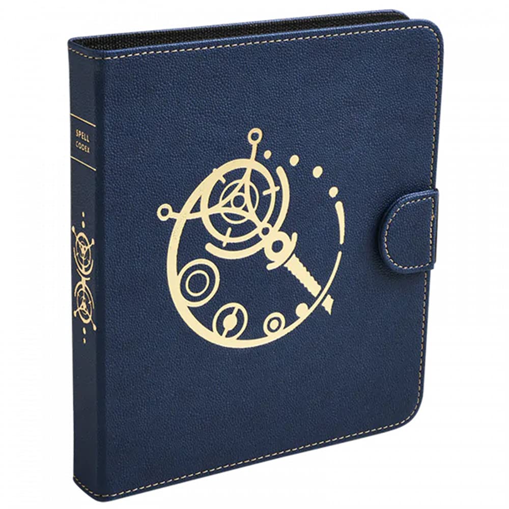Dragon Shield: Roleplaying Spell Codex: Midnight Blue - Compatible With Official Dnd Spell Cards - Dry Erase Marker And 5E Compa