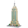 Geniteen Mini Building Block Set, World Architecture Model Micro Mini Blocks Famous Landmark Model Building Toys, 3819 PCS