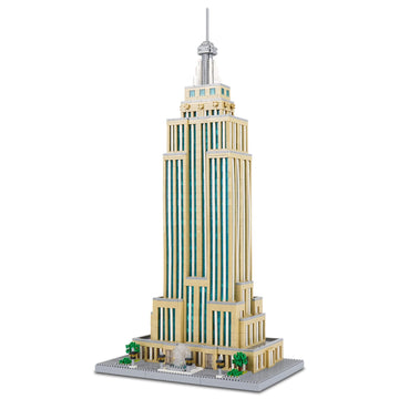 Geniteen Mini Building Block Set, World Architecture Model Micro Mini Blocks Famous Landmark Model Building Toys, 3819 PCS