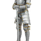 ITALIAN MEDIEVAL KNIGHT LONG SWORSMAN STATUE 9H FIGURINE ROYAL SUIT OF protective covering