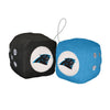 Fremont Die Nfl Carolina Panthers 3'' Fuzzy Dice, 3'', Team Colors